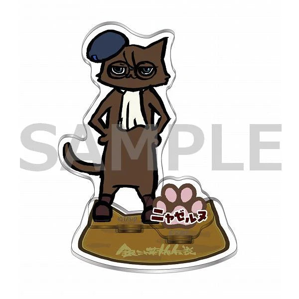(Goods - Acrylic Stand) [Legend of the Galactic Heroes Die Neue These] Legend of the Nya-lactic Heroes Acrylic Stand NYASELNES