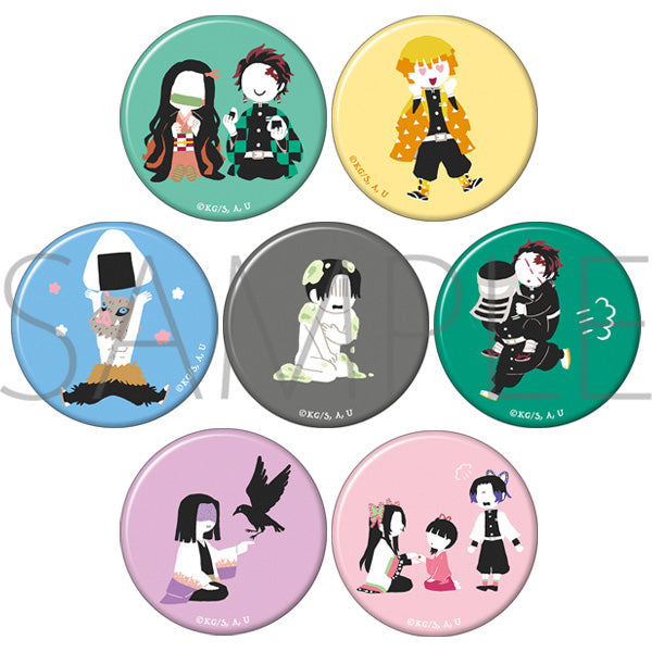 [Demon Slayer: Kimetsu no Yaiba] Chara Badge Collection Yuru Palette A (Blind Box -Single)