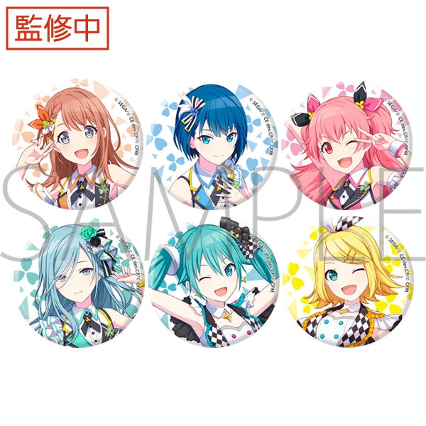 [Hatsune Miku: Colorful Stage!] Character Badge Collection/MORE MORE JUMP! ver. (Blind Box -Single)