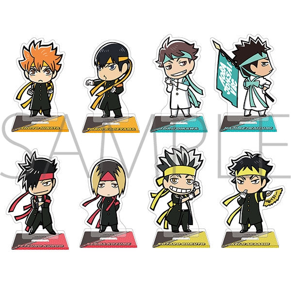 (Goods - Acrylic Stand) [Haikyu!!] Trading Acrylic Stand Chibi Cheer Squad (Blind Box -Single)