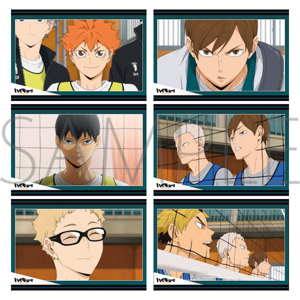 [Haikyu!! TO THE TOP] Memories Postcard Set of 6 Karasuno VS Date Tech High – Character Goods