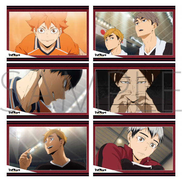 [Haikyu!! TO THE TOP] Memories Postcard Set of 6  Karasuno VS Inarizaki – Character Goods
