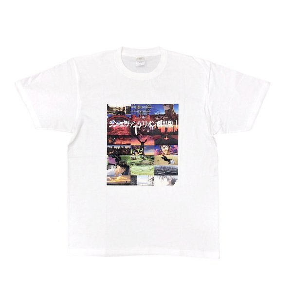 [Evangelion] EVA STORE Original Anime Still Assembly T-Shirt L Size