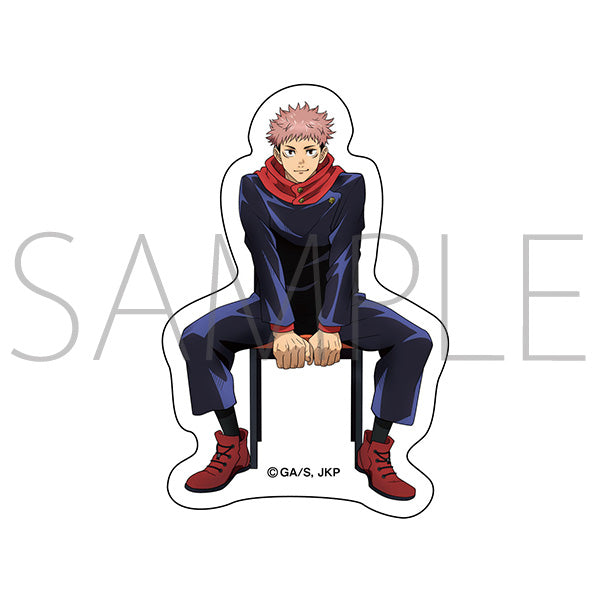 [Jujutsu Kaisen] Sticker /Yuji Itadadori feat. Exclusive Chair Series Art