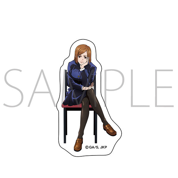 [Jujutsu Kaisen] Sticker /Nobara Kugisaki feat. Exclusive Chair Series Art