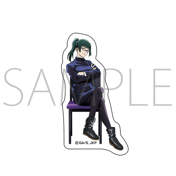 [Jujutsu Kaisen] Sticker /Maki Zenin feat. Exclusive Chair Series Art