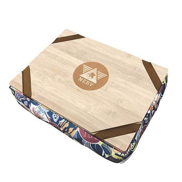 [Evangelion] EVA STORE Original Cushion Table (Vintage Icon Pattern)