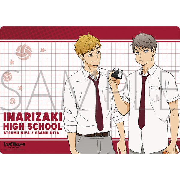 [Haikyu!! TO THE TOP] Desk Mat Lunch Break Inarizaki High – Character Goods