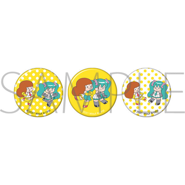 [Vocaloid] Hatsune Miku Series Button Badge Set / Mamuang-chan Collab