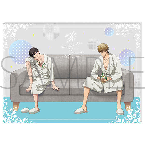[DAKAICHI: I'm Being Harassed By the Sexiest Man of the Year] Spain Arc Acrylic Panel / Bathrobe – Character Goods