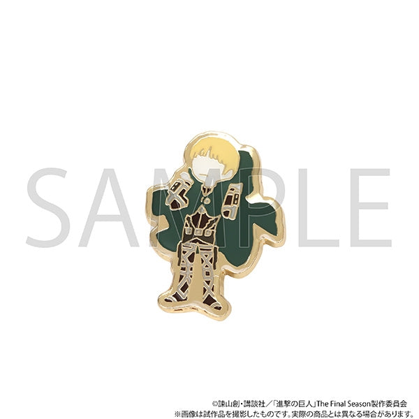 [Attack on Titan] Pins Collection/Yuru Palette (Blind Box -Single)