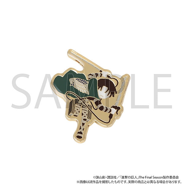 [Attack on Titan] Pins Collection/Yuru Palette (Blind Box -Single)