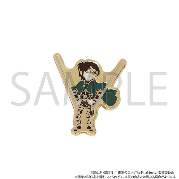 [Attack on Titan] Pins Collection/Yuru Palette (Blind Box -Single)
