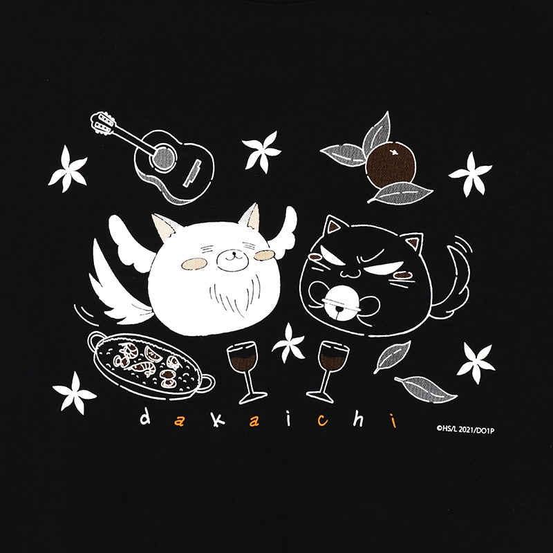 [DAKAICHI] Chunya & Tonyaka Hand Drawn Art Style T-Shirt