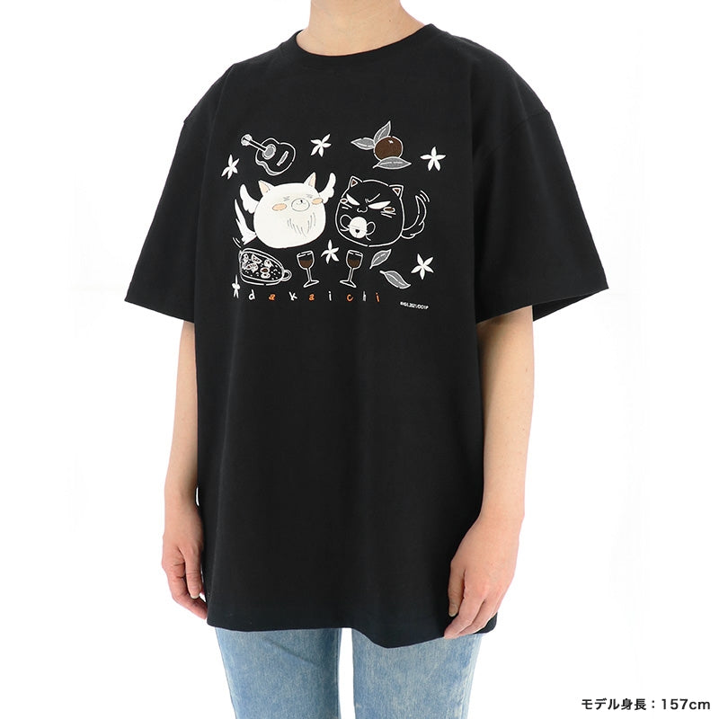 [DAKAICHI] Chunya & Tonyaka Hand Drawn Art Style T-Shirt