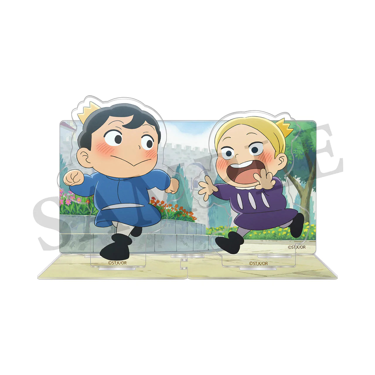 (Goods - Acrylic Stand) [Ranking of Kings] Acrylic Stand w/ Background B: Bojji & Daida's Childhood