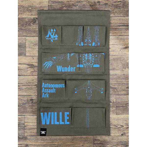 [Evangelion] EVA STORE Original Hanging Pocket Organizer / WILLE