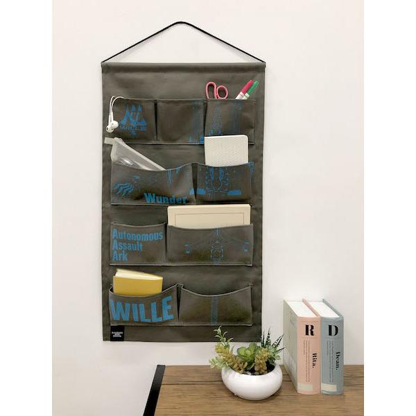 [Evangelion] EVA STORE Original Hanging Pocket Organizer / WILLE
