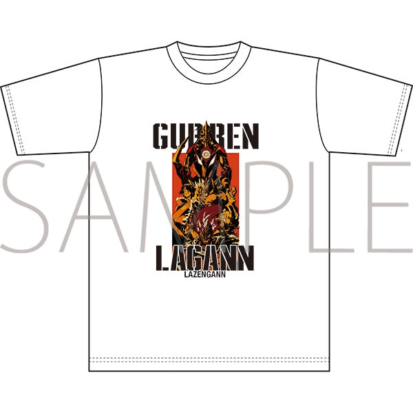 [Gurren Lagann] Loose Silhouette T-shirt / Lordgenome & Four Supreme Generals & Lazengann