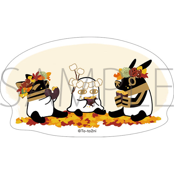 [Oh, Suddenly Egyptian God] Sticker / Anime Art Autumn Leaves