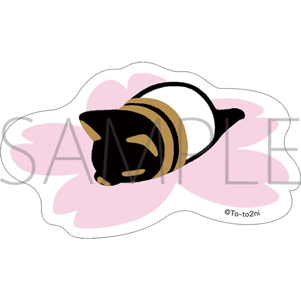 [Oh, Suddenly Egyptian God] Sticker / Anime Art Cherry Blossom Bastet