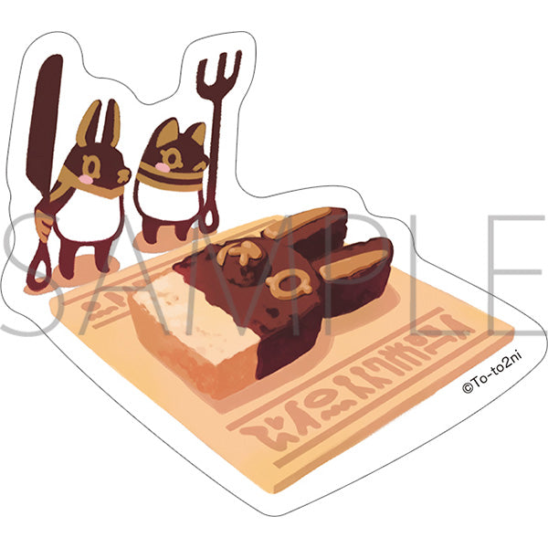 [Oh, Suddenly Egyptian God] Sticker / Anime Art Curry
