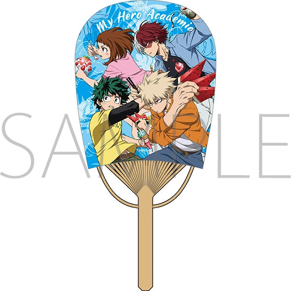 [My Hero Academia] Mini Oval Uchiwa Fan / A