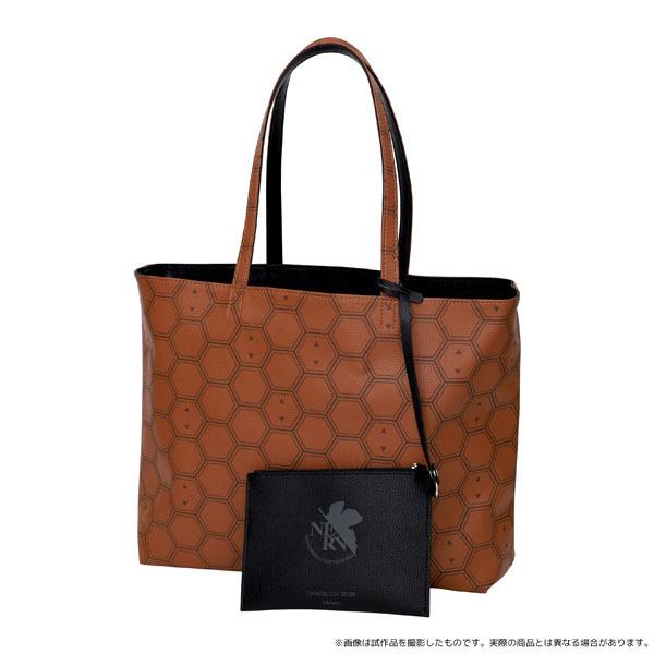 [Evangelion] EVA STORE Synthetic Leather Reversible Tote Bag / NERV