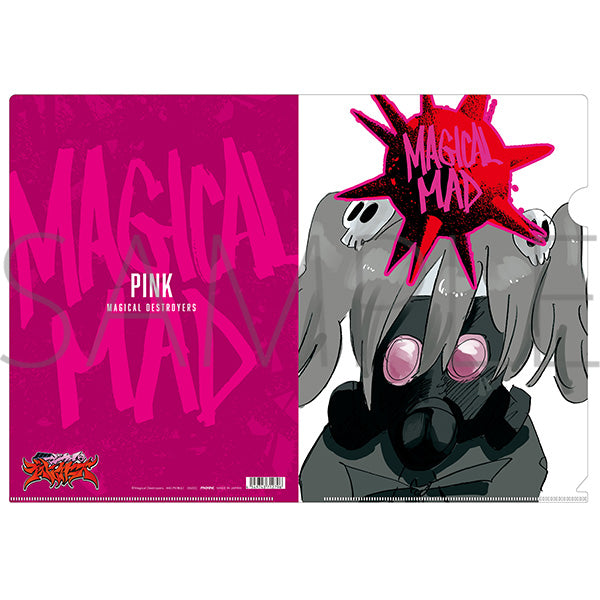 [Magical Girl Magical Destroyers] File Folder Pink