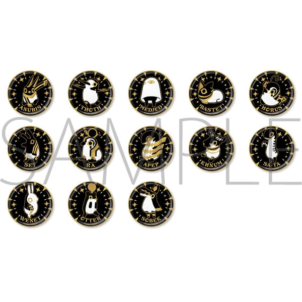 [Oh, Suddenly Egyptian God] Metallic Badge Collection (Blind Box -Single)