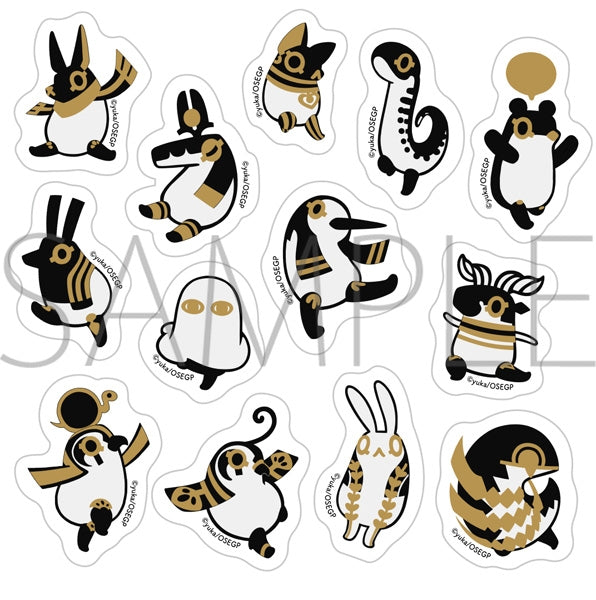 [Oh, Suddenly Egyptian God] Flake Sticker/Pose B