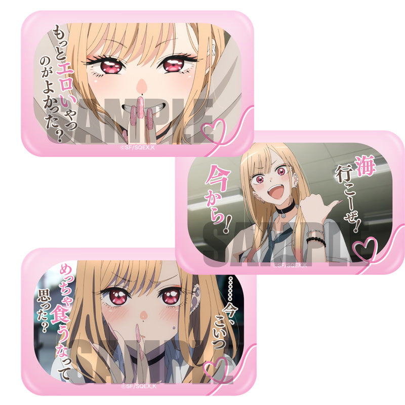 [My Dress-Up Darling] Square Can Badge Set (3) Normal ver.