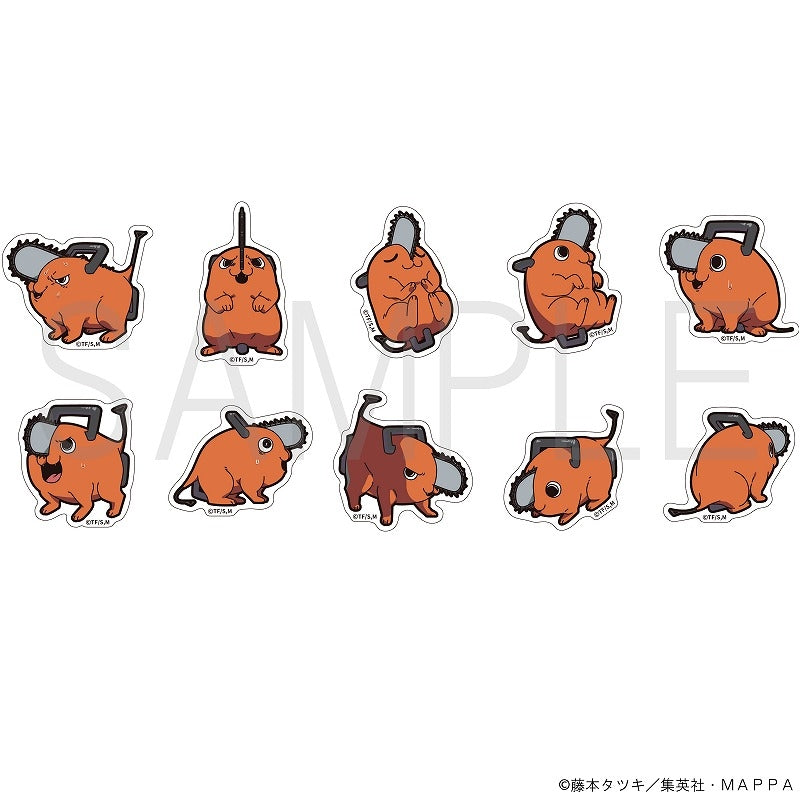 [Chainsaw Man] Pochita Sticker Selection (Blind Box -Single)