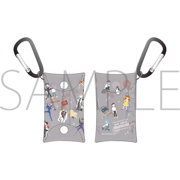 [Evangelion] Clear Case W/Carabiner Yuru Palette