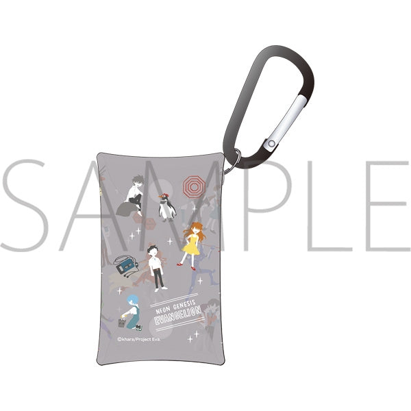 [Evangelion] Clear Case W/Carabiner Yuru Palette