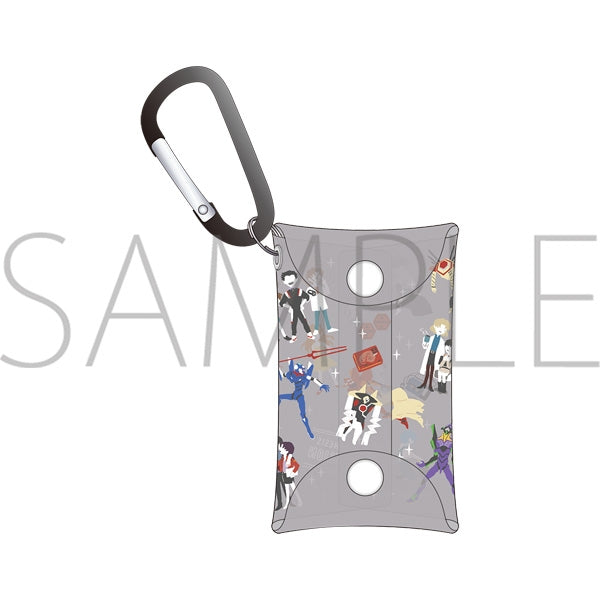 [Evangelion] Clear Case W/Carabiner Yuru Palette