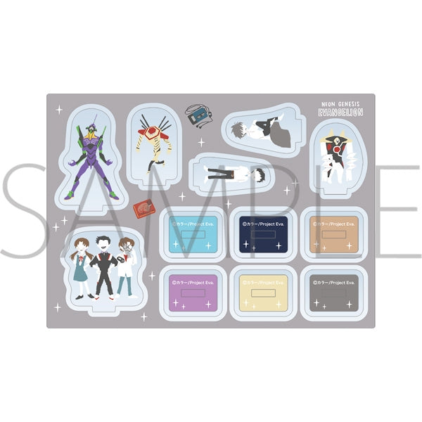 (Goods - Acrylic Stand) [Evangelion] Acrylic Stand /A Yuru Palette