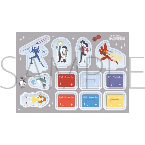 (Goods - Acrylic Stand) [Evangelion] Acrylic Stand /B Yuru Palette