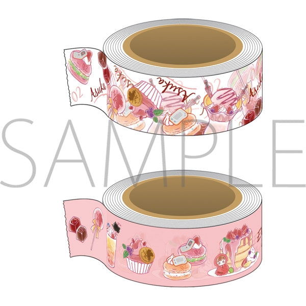 [Evangelion] EVANGELION SWEETS COLLECTION Clear Masking Tape Set / ASUKA