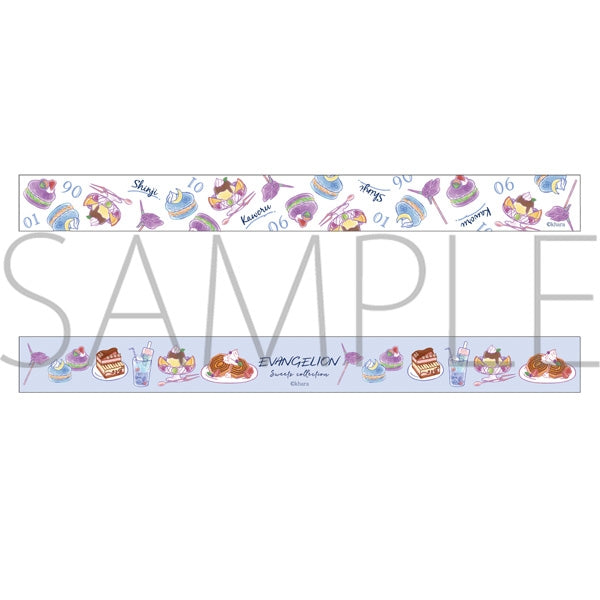 [Evangelion] EVANGELION SWEETS COLLECTION Clear Masking Tape Set / SHINJI & KAWORU