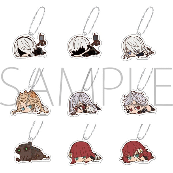 [NieR] Acrylic Keychain Collection Daru~n (BOX) (Blind Box -Single)