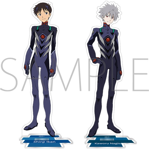 (Goods - Acrylic Stand) [Evangelion] Acrylic Stand / Shinji & Kaworu (Plug Suit)