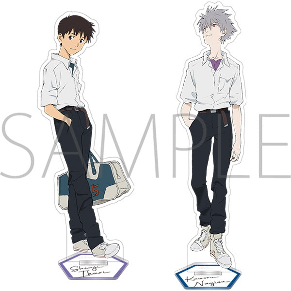 (Goods - Acrylic Stand) [Evangelion] Acrylic Stand / Shinji & Kaworu (Uniform)