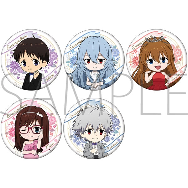 [Evangelion] Chara Badge Collection /Chibi (Blind Box -Single)