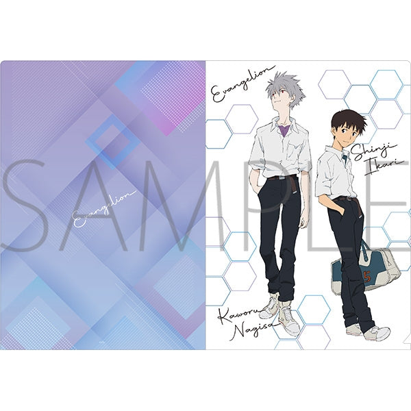 [Evangelion] File Folder / Shinji & Kaworu (Uniform)