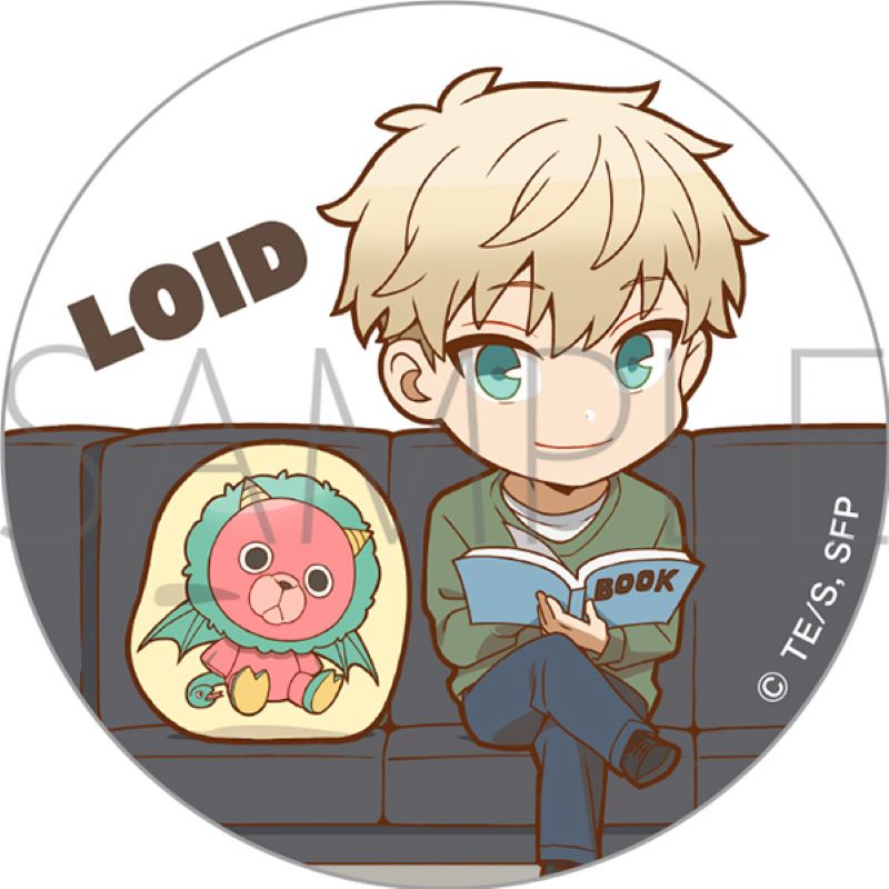 [SPY x FAMILY] Can Badge Set Kutsurogi Forger Family