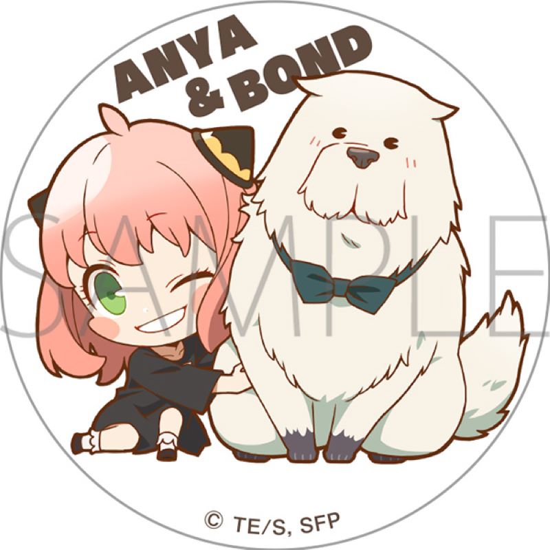 [SPY x FAMILY] Can Badge Set Kutsurogi Forger Family