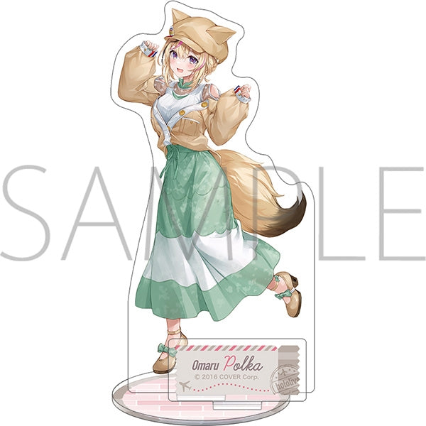 (Goods - Acrylic Stand) [hololive] Acrylic Stand - Travel season Omaru Polka