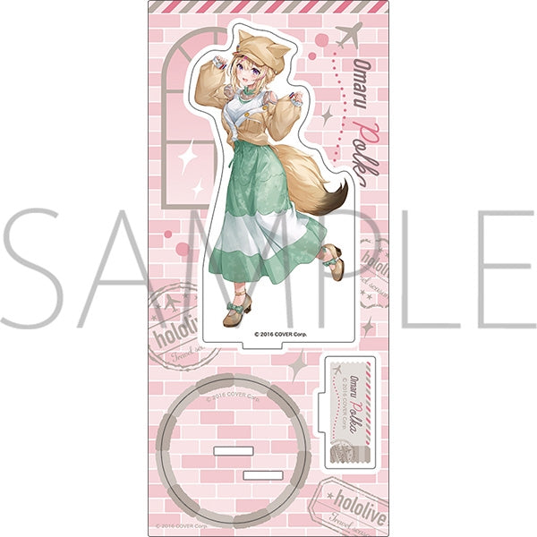 (Goods - Acrylic Stand) [hololive] Acrylic Stand - Travel season Omaru Polka