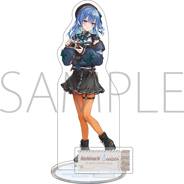 (Goods - Acrylic Stand) [hololive] Acrylic Stand - Travel season Hoshimachi Suisei